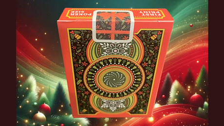 Bicycle Nutcracker (Red) Playing Cards