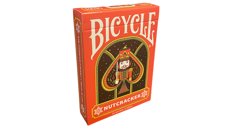 Bicycle Nutcracker (Red) Playing Cards