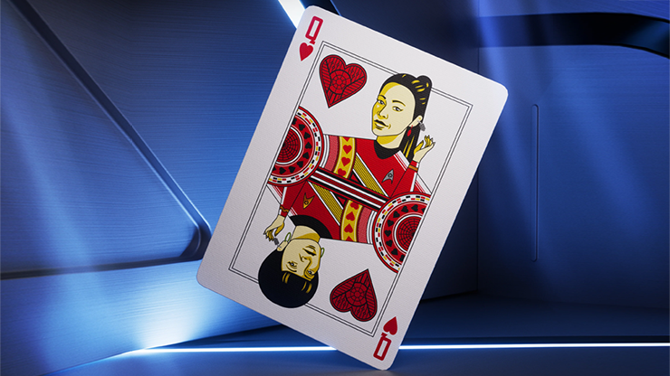 Naipes Star Trek Light Edition (blanco) de teoría11