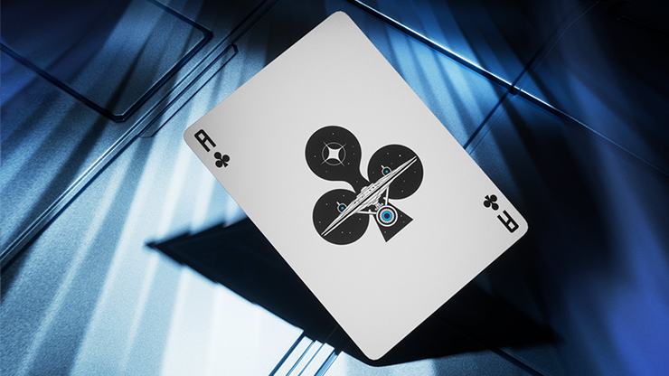 Naipes Star Trek Light Edition (blanco) de teoría11