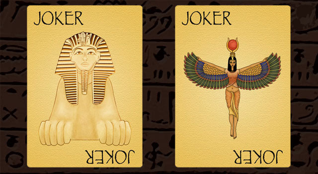 Estuche de aluminio de edición limitada de naipes Pharaoh de Collectable Playing Cards (agotado)