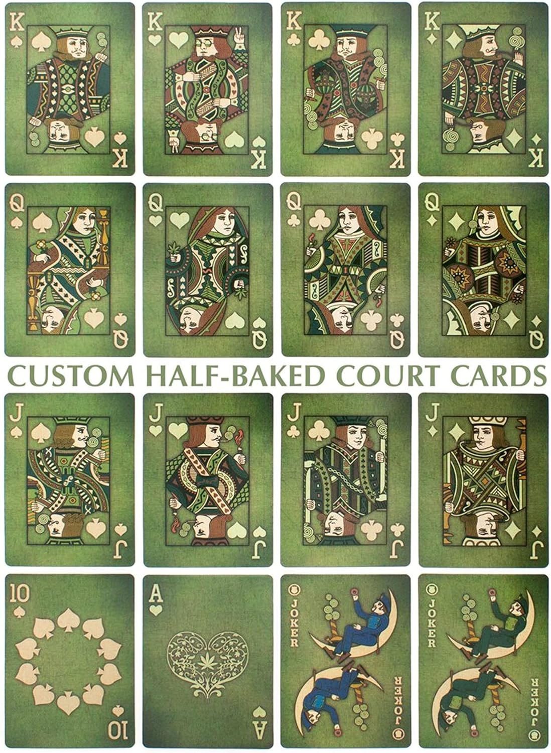 Aces High Premium Naipes Verdes