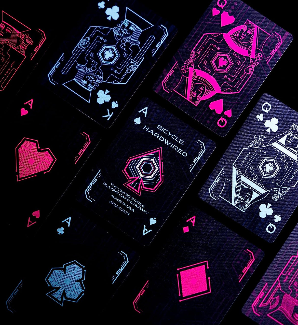 Bicycle Cyberpunk Hardwired Playing Cards