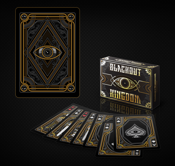 Unbranded Blackout Kingdom Playing Cards (Gold Limited)