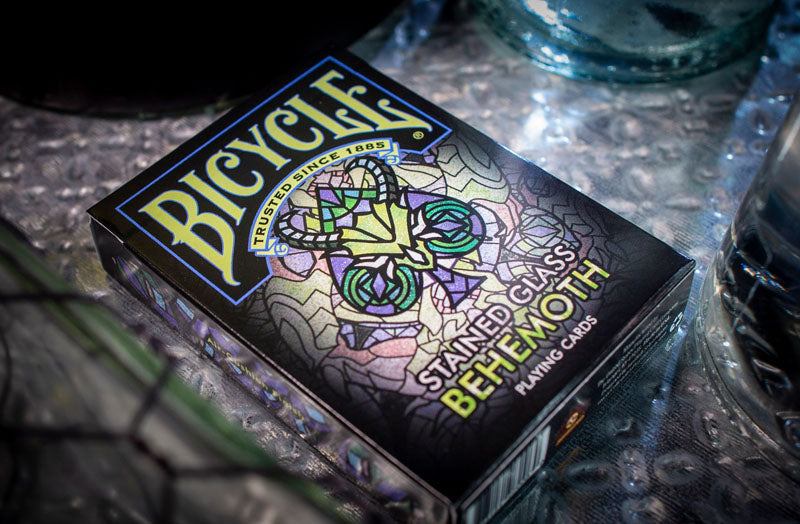 Bicycle Stained Glass Behemoth Playing Cards