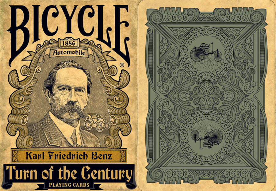 Bicycle Turn of the Century Playing Cards 3 Deck Set