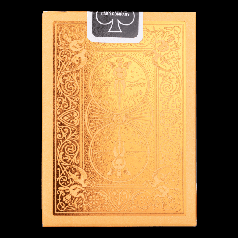 Bicycle Metalluxe Orange Playing Cards