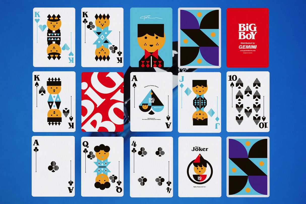 Big Boy No.1 Playing Cards Printed by USPCC