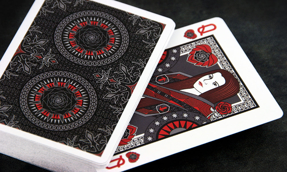 Naipes Bicycle de edición limitada Black Rose de Collectable Playing Cards