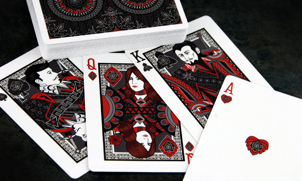 Naipes Bicycle de edición limitada Black Rose de Collectable Playing Cards