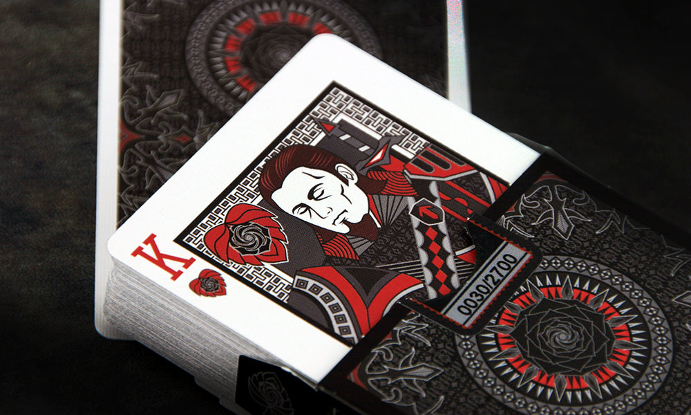 Naipes Bicycle de edición limitada Black Rose de Collectable Playing Cards