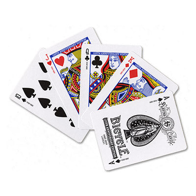 125 Year Anniversary Bicycle Deck 1 Red Deck & 1 Blue Deck.