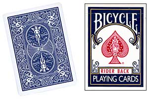 Bicycle Rider Back Playing Cards Poker (Blue)