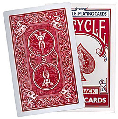 Big  Bicycle Cards (Red)