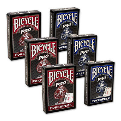 Cards Bicycle Pro Poker Peek (Red)