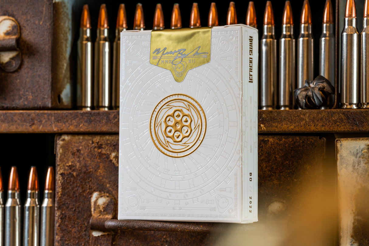 Arms Dealer Naipes dorados de lujo Edición limitada