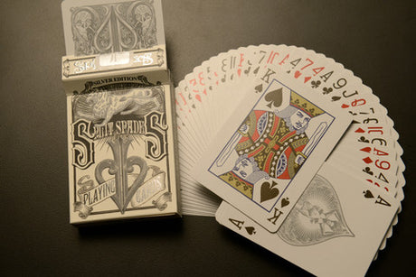 David Blaine's Split Spades (Silver Edition)