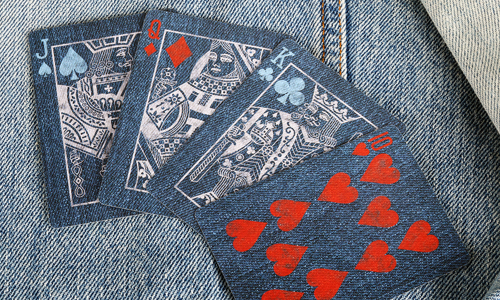 Juego de naipes Bicycle Denim/Franela