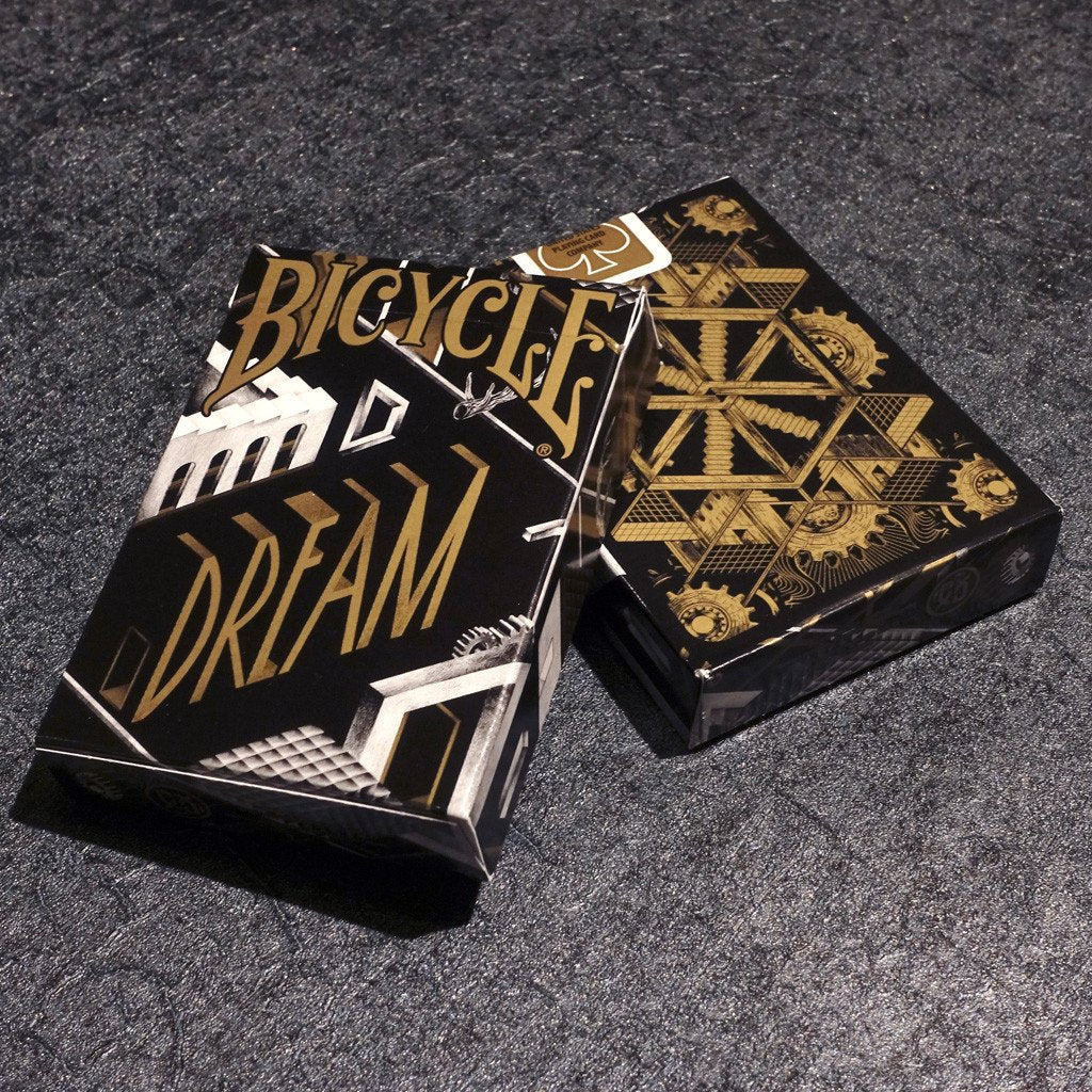 Bicycle Dream Playing Cards : Black Gold Edition