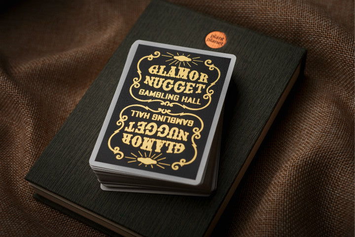 Limited Edition (Gold Foil) Golden Glamor Nugget Playing Cards