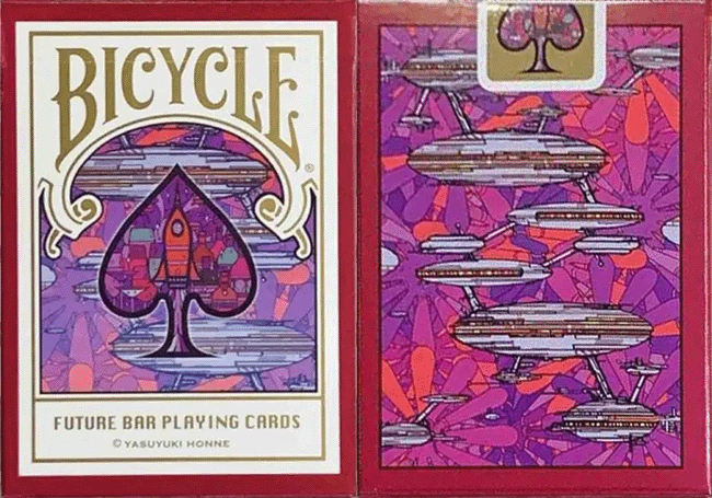 Bicycle Future Bar Playing Cards (Autographed)