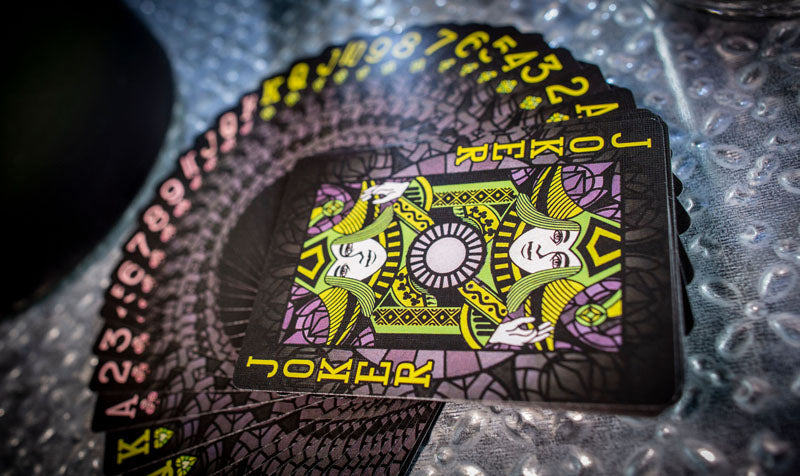 Bicycle Stained Glass Behemoth Playing Cards