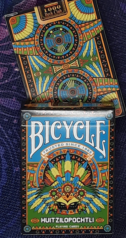 Bicycle Huitzilopochtli Playing Cards (1000 Deck Club)