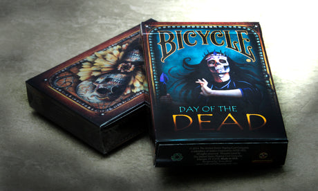 Naipes del Día de los Muertos en bicicleta de Collectable Playing Cards
