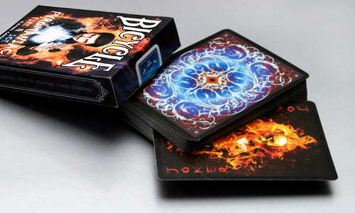 Naipes Bicycle Pyromaniac de edición limitada Fire & Ice de Collectable Playing Cards