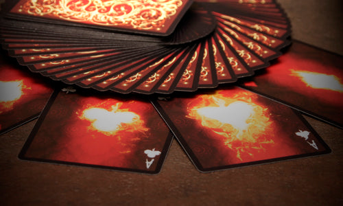 Bicycle Pyromaniac Playing Cards by Collectable Playing Cards (Rare)