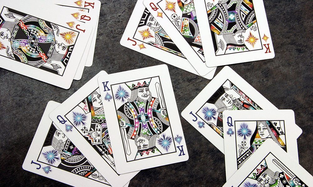 Fuegos artificiales de bicicleta (tirada especial limitada) Naipes de Collectable Playing Cards