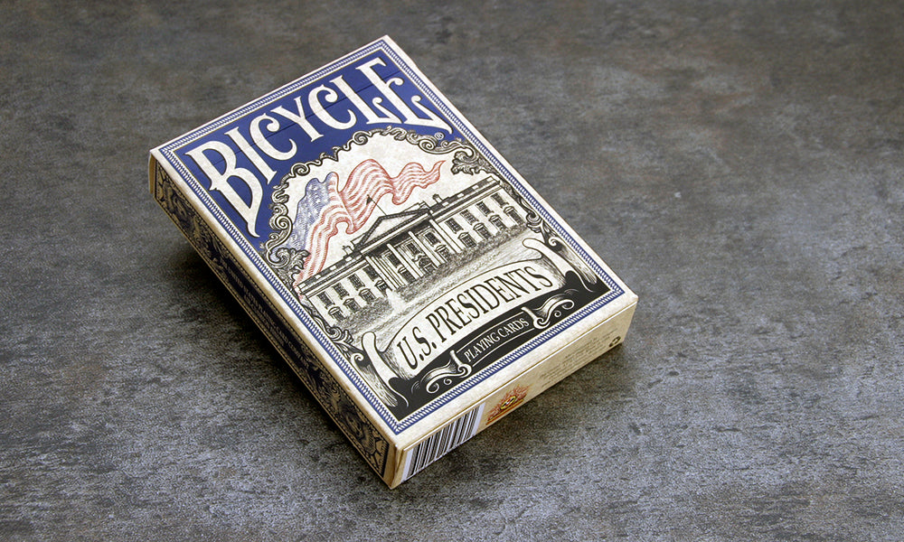 Naipes Bicycle US Presidents (edición de coleccionista azul) de Collectable Playing Cards