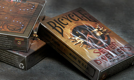 Habitantes de alcantarillado en bicicleta (edición limitada) de Collectable Playing Cards