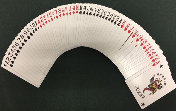 Royal Vortex Gold Foil Playing Cards