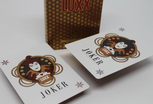 Naipes LUXX Elliptica Rojo