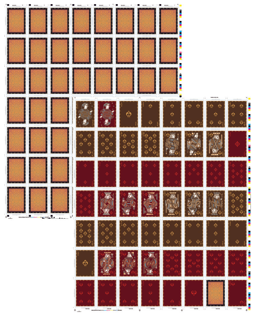 Un-cut Sheet Bicycle Essence Lux