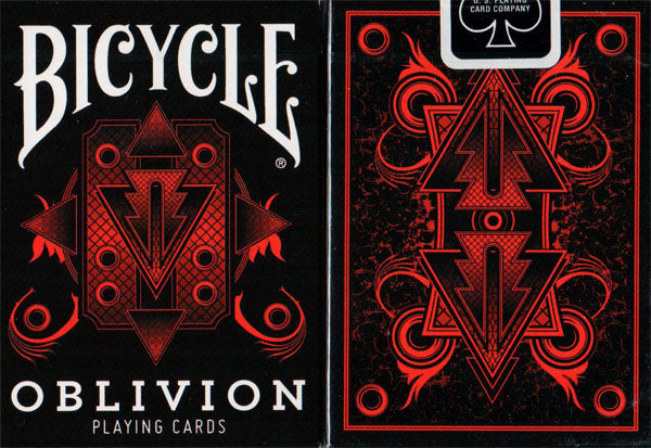 Baraja Bicycle Oblivion (roja) de Collectable Playing Cards