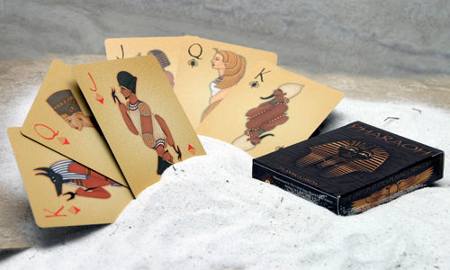 Estuche de aluminio de edición limitada de naipes Pharaoh de Collectable Playing Cards (agotado)