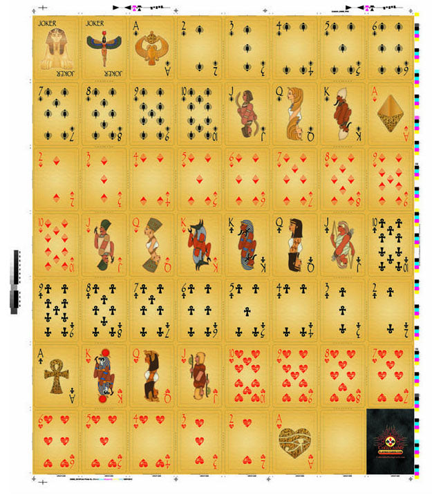 Un-Cut Sheet Pharaoh