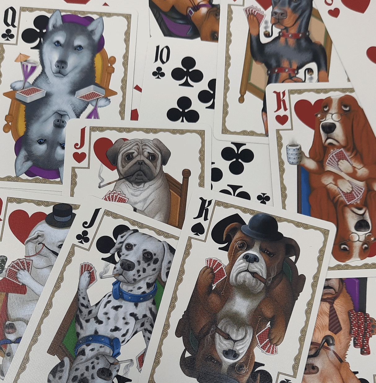Naipes para perros Bicycle Poker (1000 Deck Club)