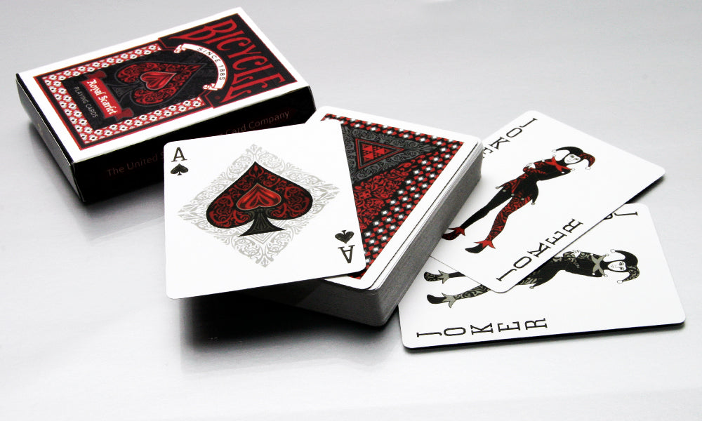 Naipes Bicycle Royal Scarlet de Collectable Playing Cards (1000 Deck Club)