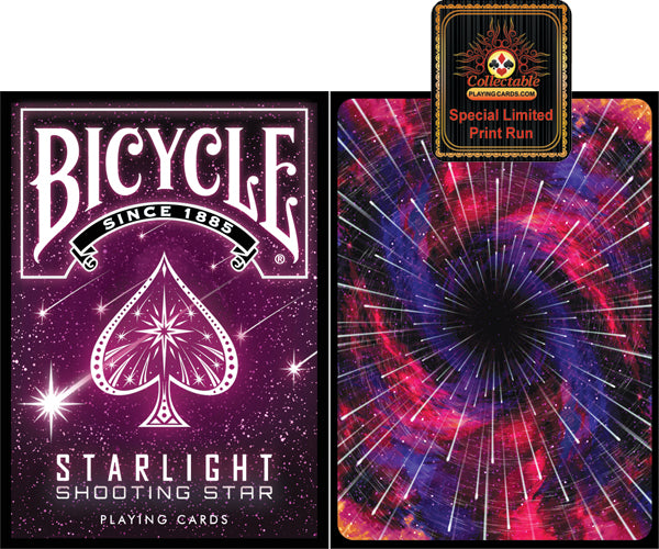 Juego de cartas Bicycle Starlight Series (tirada de impresión especial limitada), juego de 6 mazos