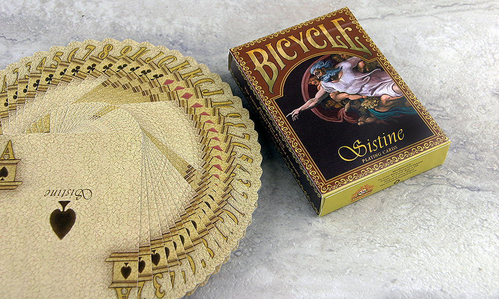 Naipes Sixtina de edición limitada Bicycle