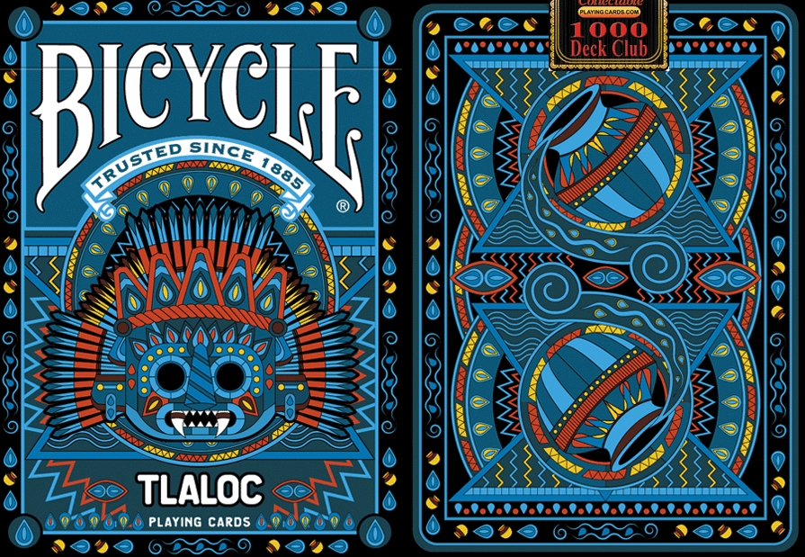 Bicycle Tlaloc Playing Cards (1000 Deck Club)