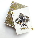 Bicycle Utopia (Gold) Playing Cards