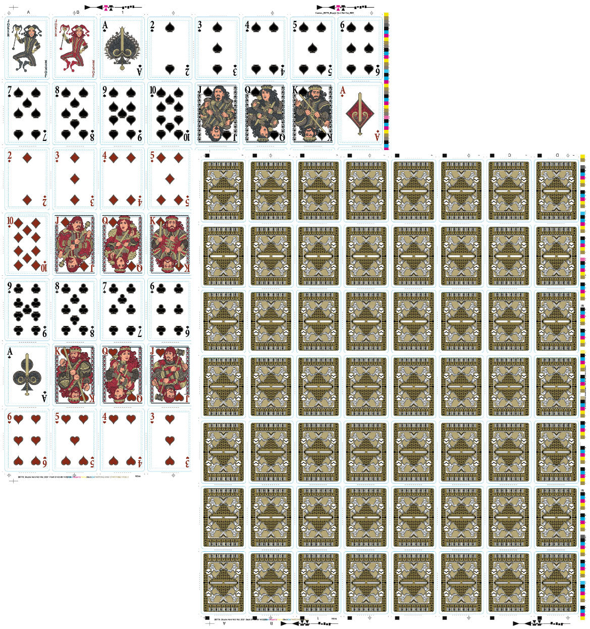 Un-Cut Sheet Bicycle VeniVidiVici Metallic