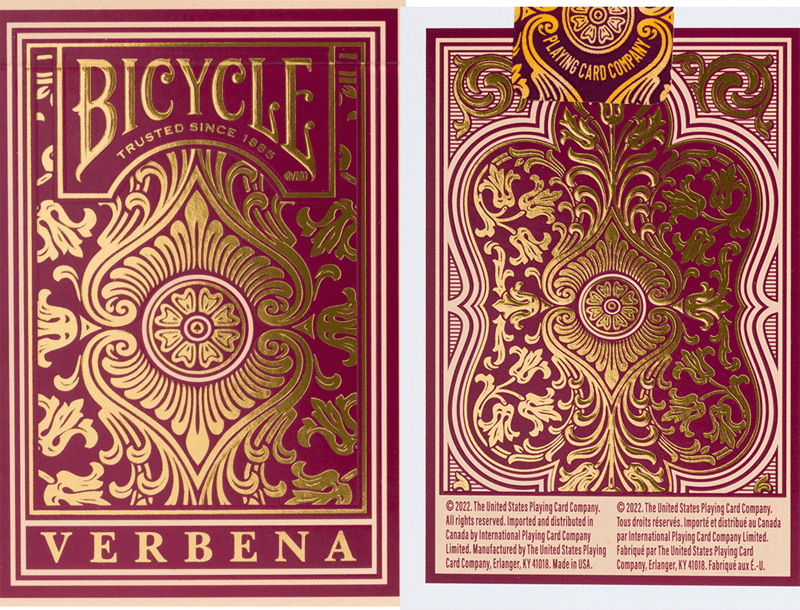 Bicycle Verbena Playing Cards