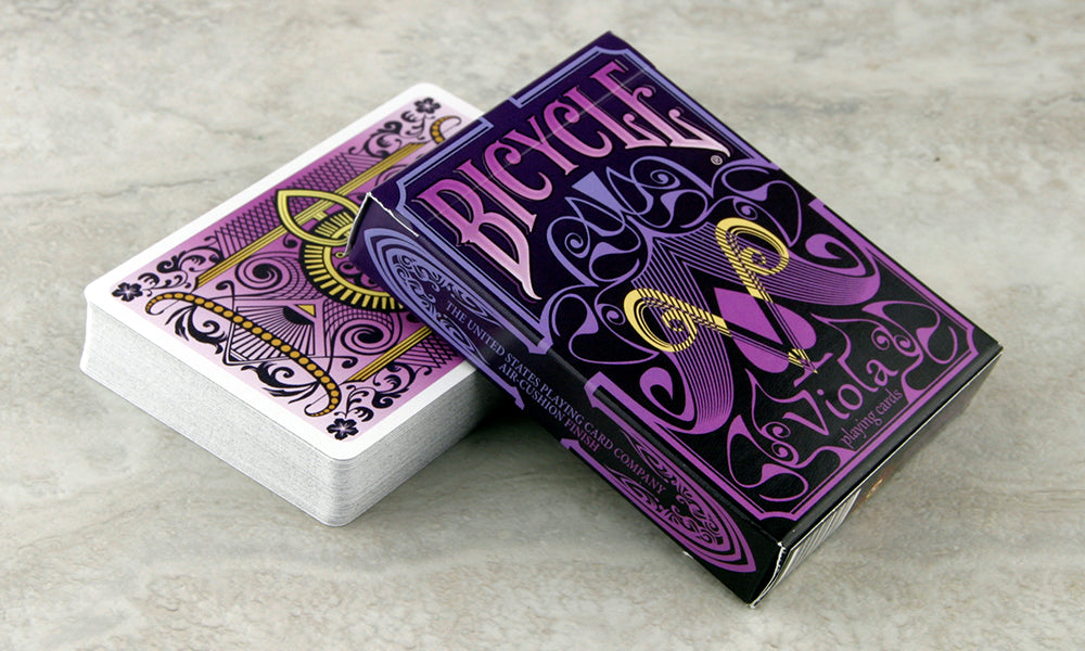 Bicycle Viola Playing Cards by Collectable Playing Cards (Rare)