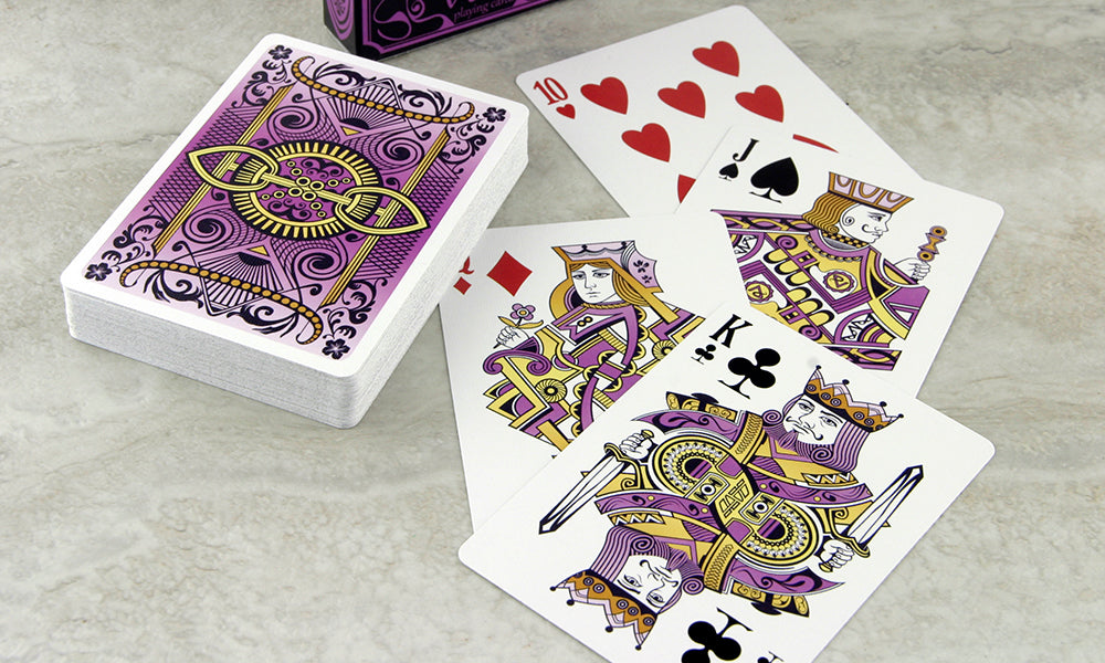 Bicycle Viola Playing Cards by Collectable Playing Cards (Rare)