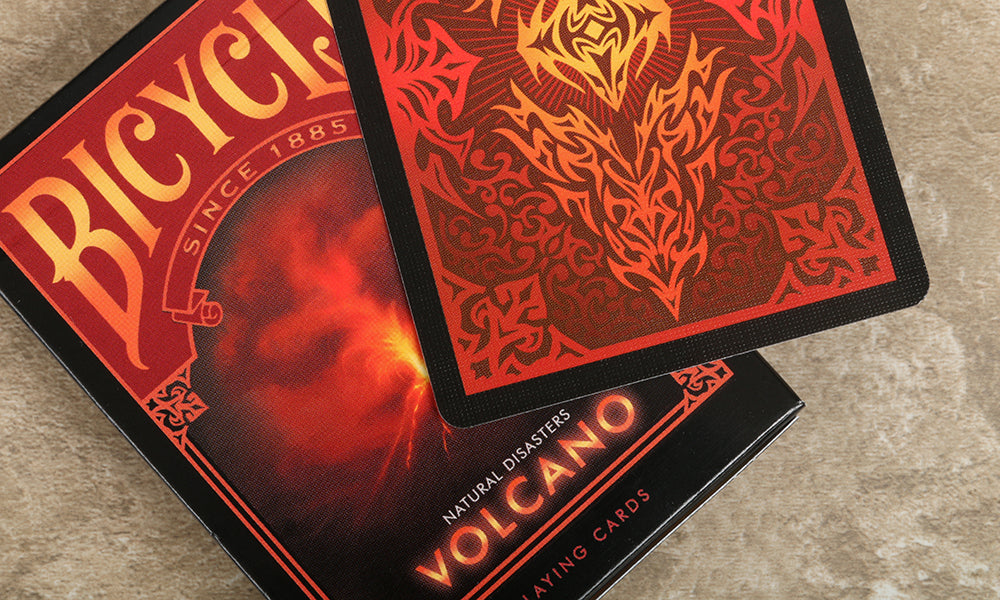 Bicycle Natural Disasters Volcano Playing Cards